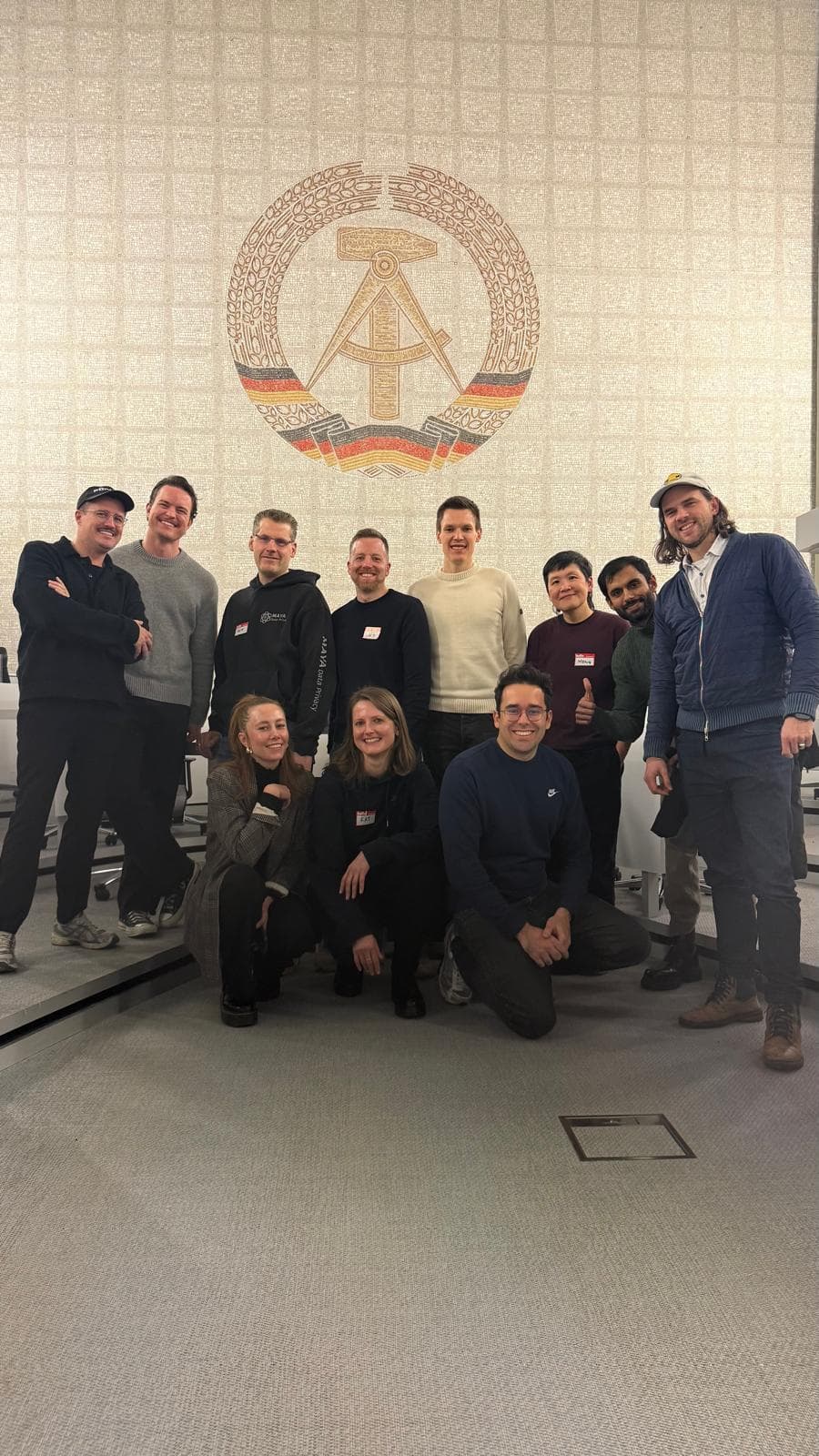Gruppenfoto des AI und LLM Privacy Meetups in Berlin